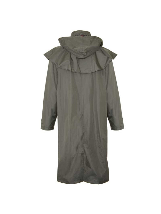 Imperméable d'équitation Highgrove LoverGreen kaki arrière