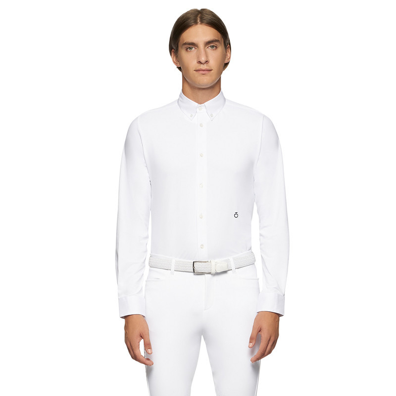 Chemise de concours boutonnée manches longues Cavalleria Toscana