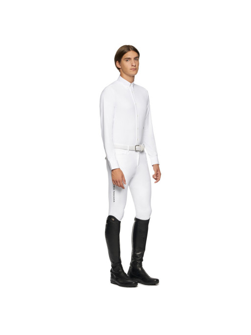 Chemise de concours boutonnée manches longues Cavalleria Toscana Chemise de concours boutonnée manches longues Cavalleria Toscana
