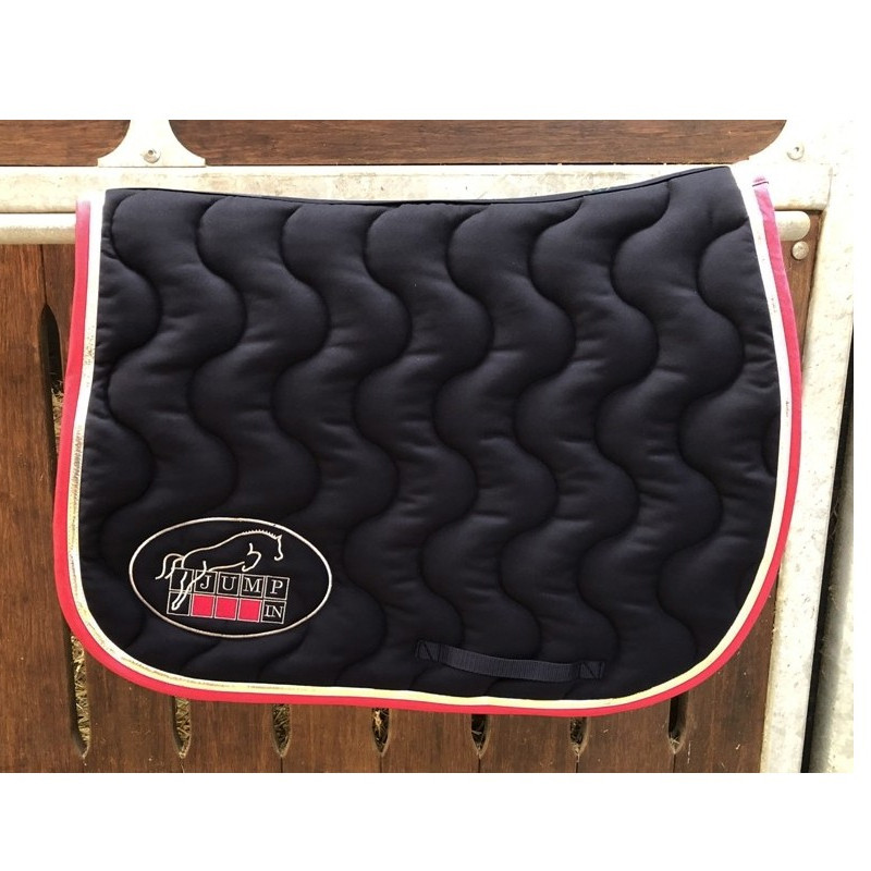 Tapis Jumpad Ecusson Jump'In Marine et fuchsia 2