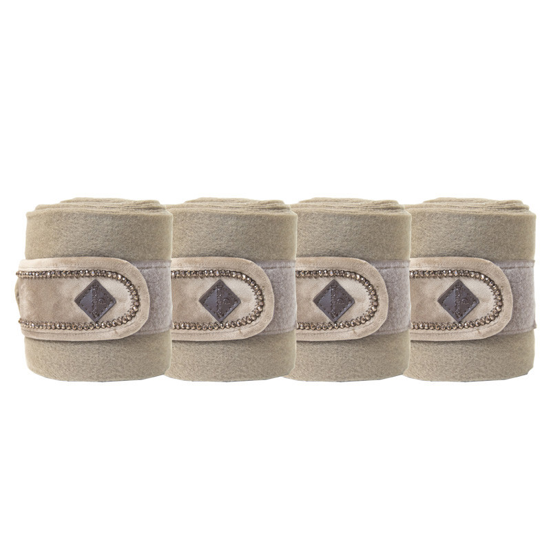 Bandes de polo Velvet Pearls Kentucky beige 1