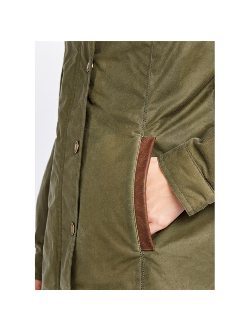 Veste en coton ciré Mountrath Dubarry