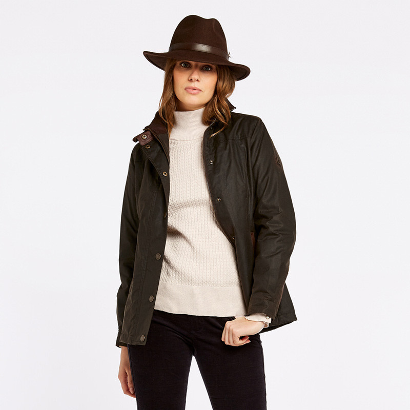 Veste en coton ciré Mountrath Dubarry