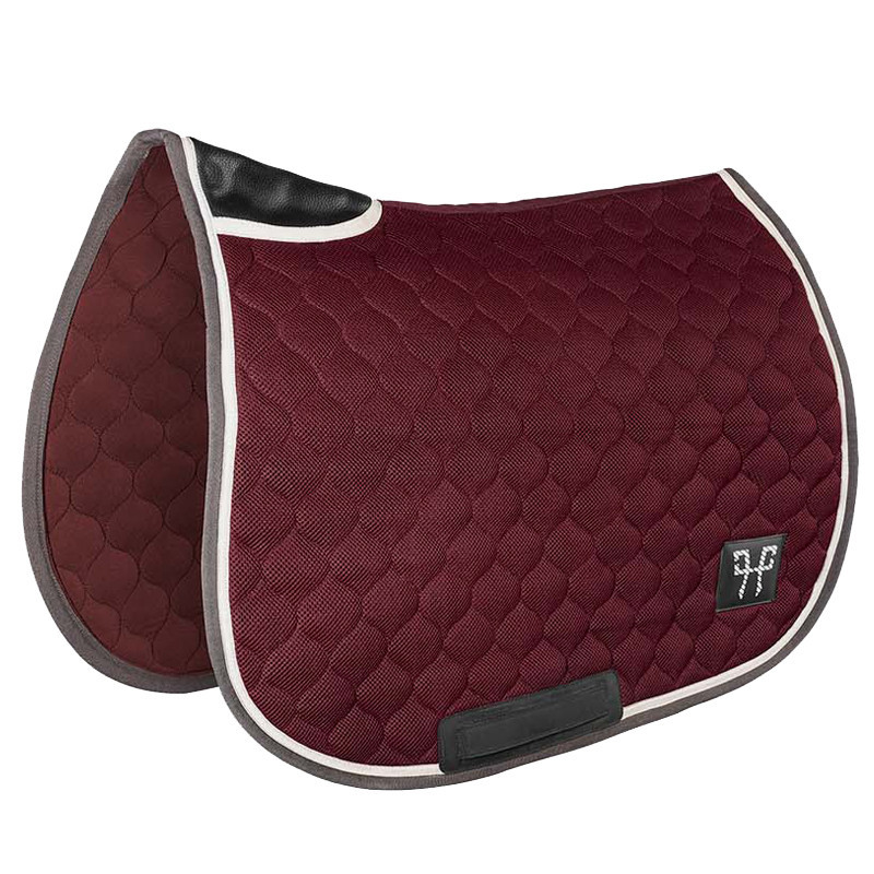 Tapis de selle 2021 Horse Pilot bordeaux 1