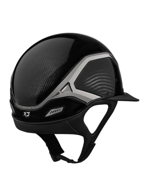 Casque XJ Miss Samshield noir arrière Casque XJ Miss Samshield noir arrière