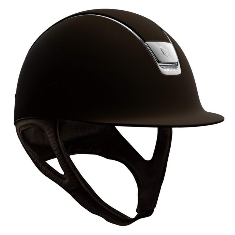 Casque Shadowmatt 5 cristaux swarovski marron avant