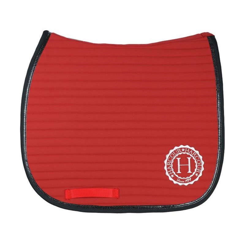 Tapis de selle Karembar CSO Rider Harcour rouge piment