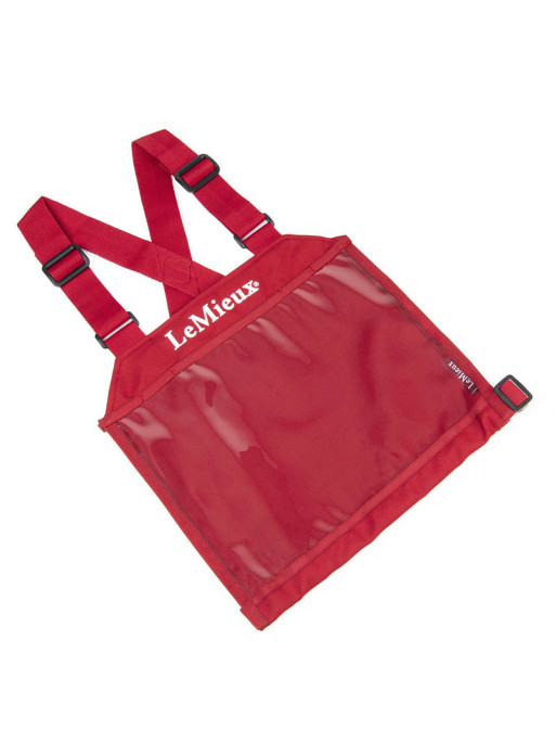 Dossard de compétition LeMieux rouge Dossard de compétition LeMieux rouge