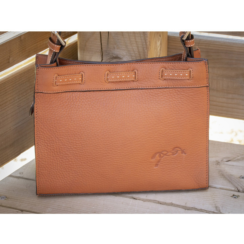 Sac en cuir Pauline Pénélope marron