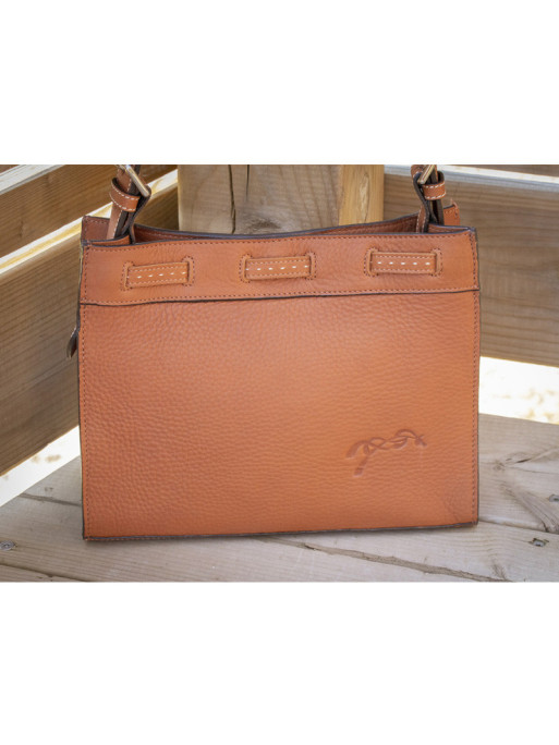 Sac en cuir Pauline Pénélope marron