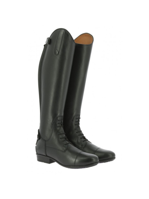 Bottes Primera cuir lisse Equitheme noir