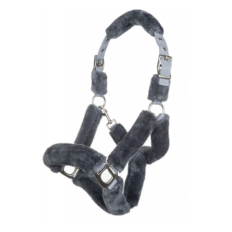 Licol rembourré Teddy Well Style HKM gris
