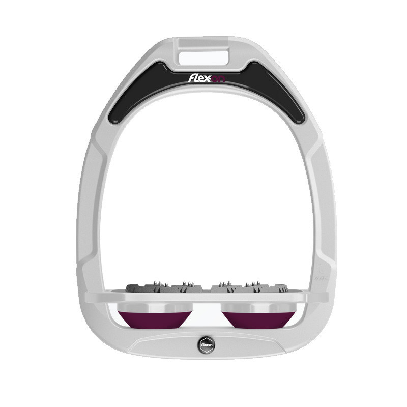 Etriers Green Composite 2 Plat Ultra-Gripp Flex-On cadre blanc