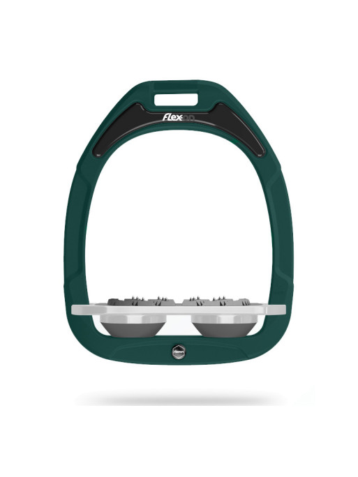 Etriers Green Composite 2 Plat Ultra-Gripp Flex-On cadre vert anglais Etriers Green Composite 2 Plat Ultra-Gripp Flex-On cadre vert anglais