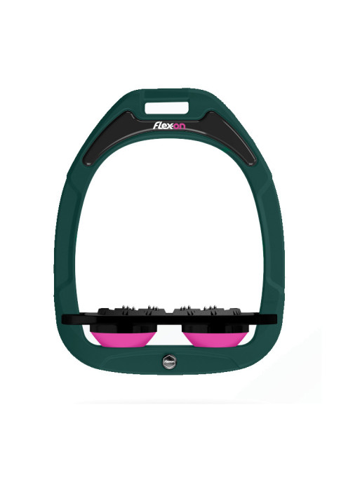 Etriers Green Composite 2 Plat Ultra-Gripp Flex-On cadre vert anglais Etriers Green Composite 2 Plat Ultra-Gripp Flex-On cadre vert anglais