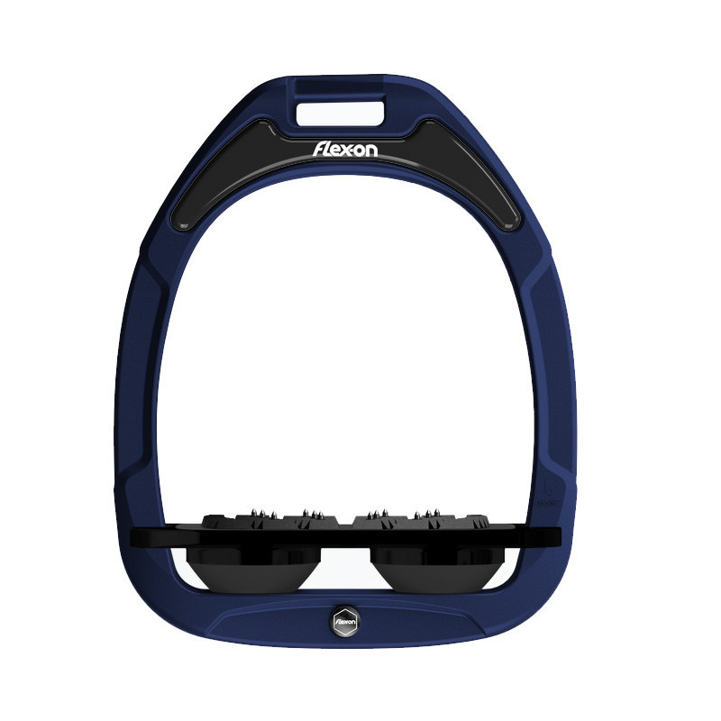 Etriers Green Composite 2 Plat Ultra-Gripp Flex-On cadre bleu marine