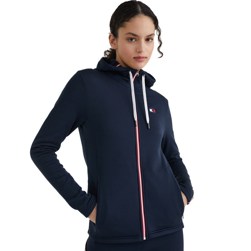 Veste d'entrainement unicolor Tommy Hilfiger Equestrian marine 1