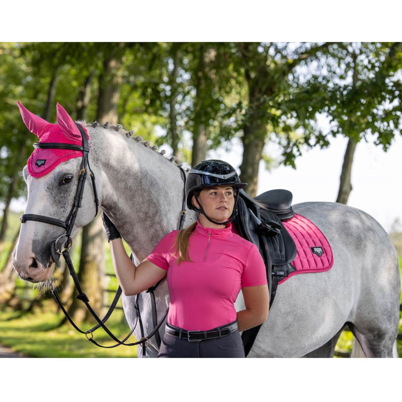 Tapis de selle Loire Close Contact CSO Lemieux pastèque 1