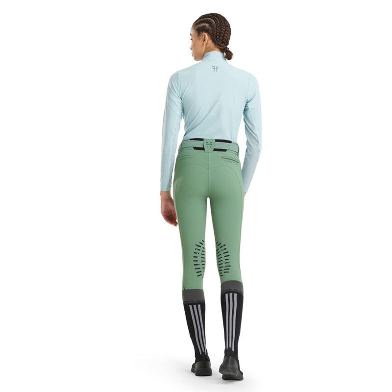 Polo Sunset 2022 Femme Horse Pilot stone blue dos