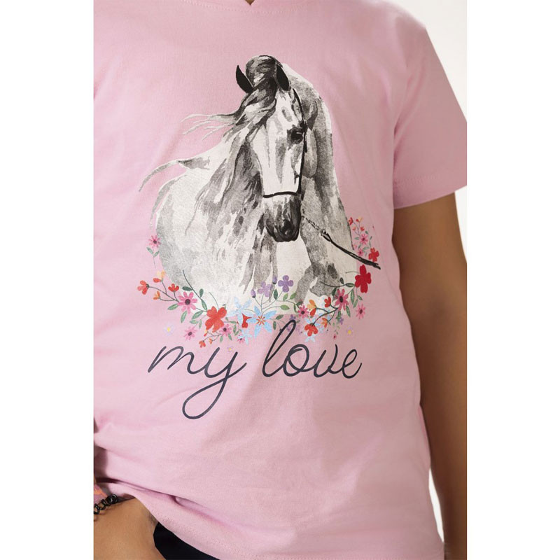 T-shirt manches courtes Horse Spirit enfant HKM 6