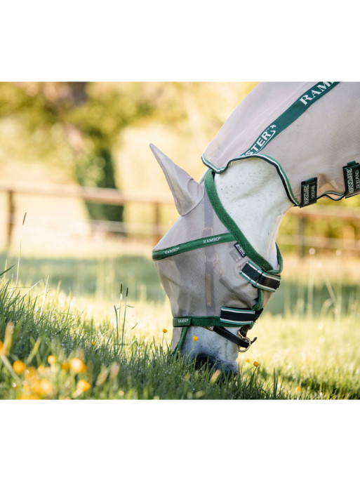 Masque anti-mouches Rambo Plus Horseware vert
