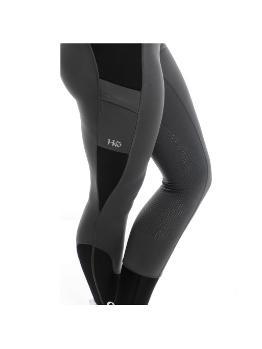 Leggins Riding Tights Silicon Horseware gris 1 Leggins Riding Tights Silicon Horseware gris 1