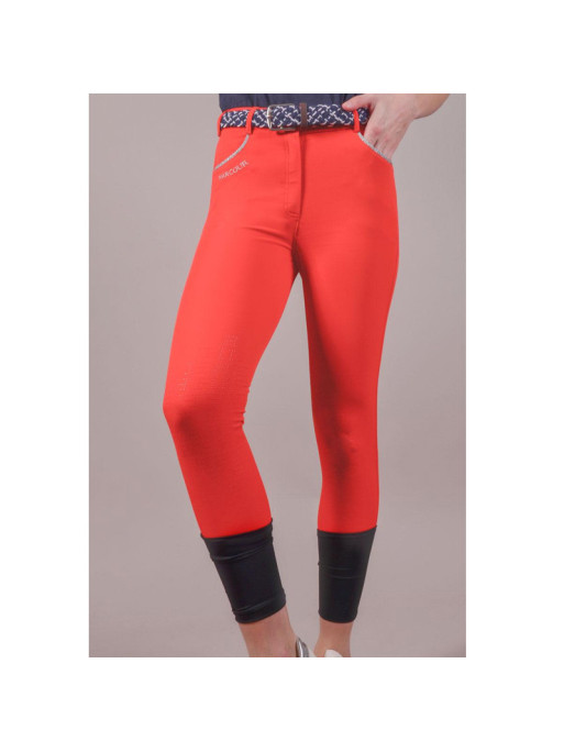 Pantalon Jaltika fix system grip Femme Rider Harcour corail avant porté Pantalon Jaltika fix system grip Femme Rider Harcour corail avant porté