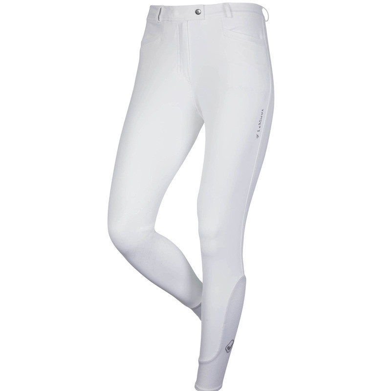 Pantalon dynamique knee grip LeMieux blanc