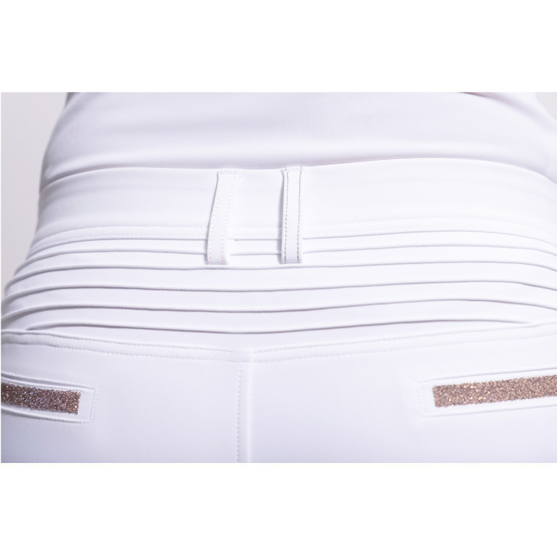 Pantalon Adèle kneep grip RG Samshield blanc détails