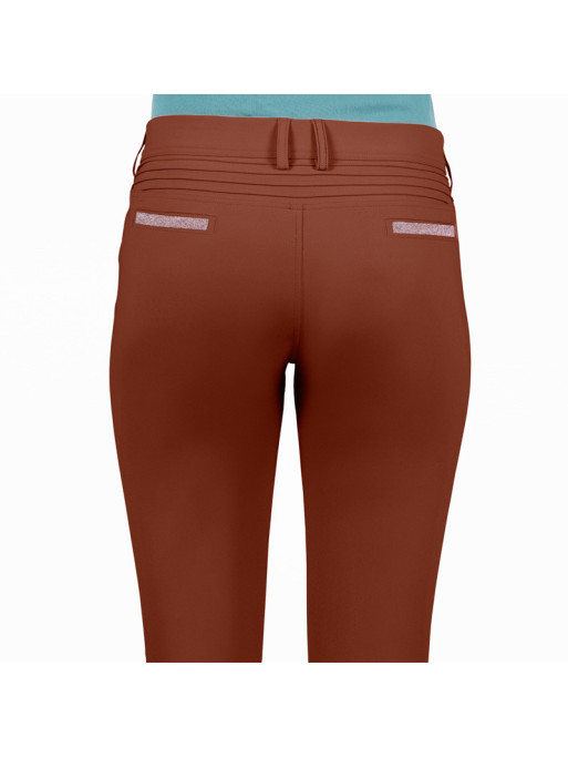 Pantalon Adèle kneep grip RG Samshield ocre dos