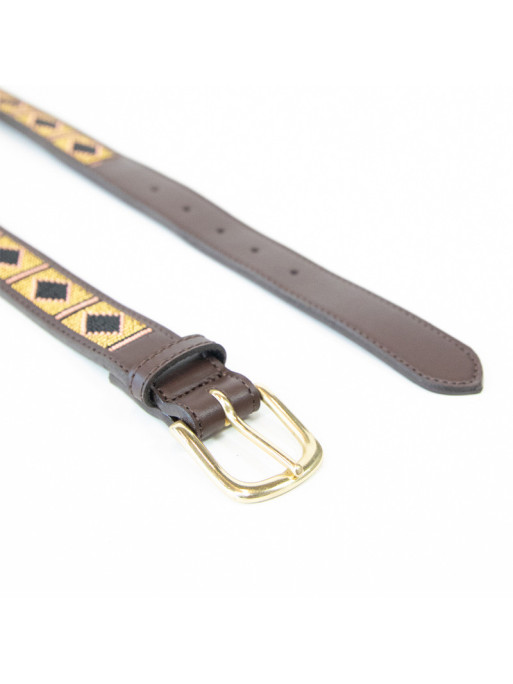 Ceinture Perles faites main Kentucky or 2