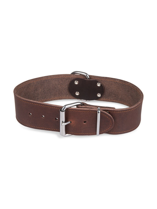 Collier Large cuir huilé 55cmx40mm L Vadigran Collier Large cuir huilé 55cmx40mm L Vadigran