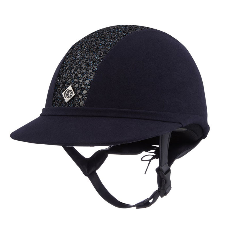 Casque SP8 Plus Microsuède Sparkly Charles Owen marine
