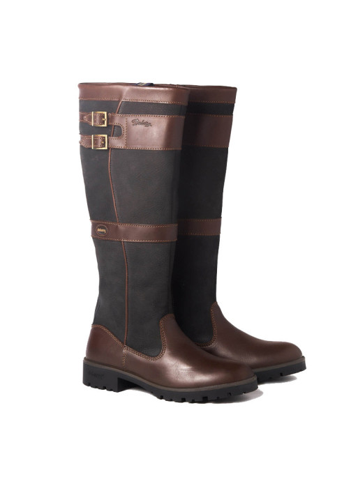Bottes Longford Dubarry marron / noir Bottes Longford Dubarry marron / noir
