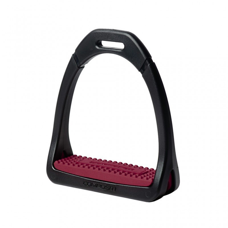 Étriers Premium Compositi bordeaux