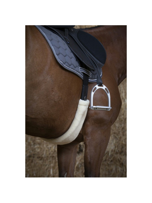 Fourreau de sangle Equithème ecru Fourreau de sangle Equithème ecru