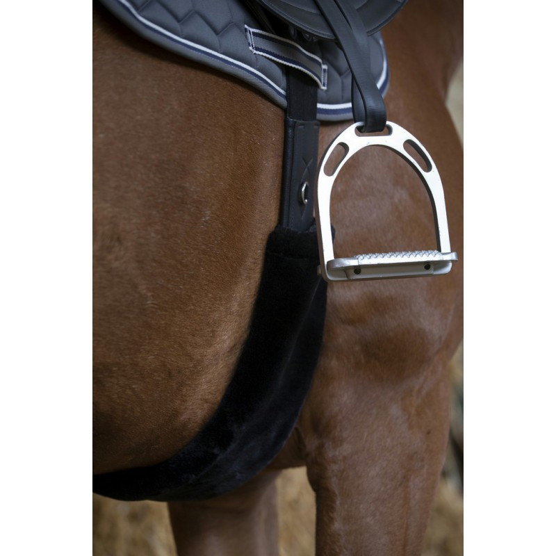Fourreau de sangle Equithème noir 1