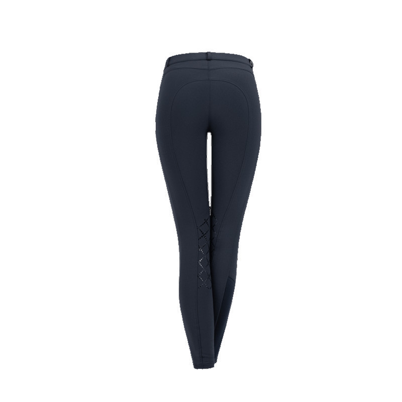 Pantalon d'équitation Micro Knie Silikon ELT marine 1