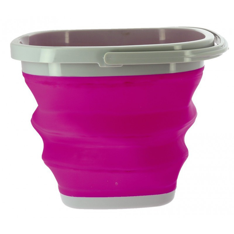 Seau pliant 10L Soft Fun Hippotonic fuchsia
