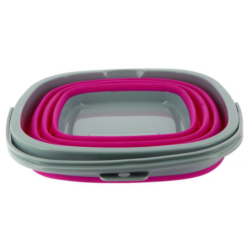Seau pliant 10L Soft Fun Hippotonic fuchsia