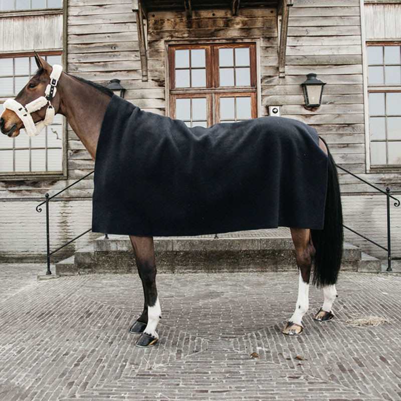 CoCouverture séchante carré heavy Kentucky noir
