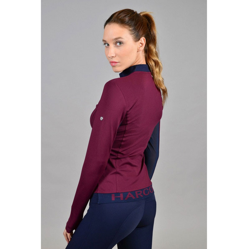 Polo technique Pepita femme Winter 22 Harcour