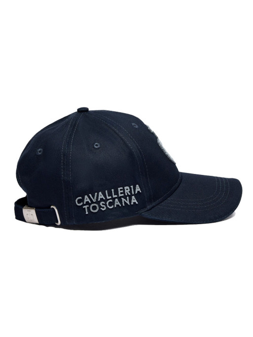 Casquette de baseball en coton avec logo brodé Cavalleria Toscana Casquette de baseball en coton avec logo brodé Cavalleria Toscana