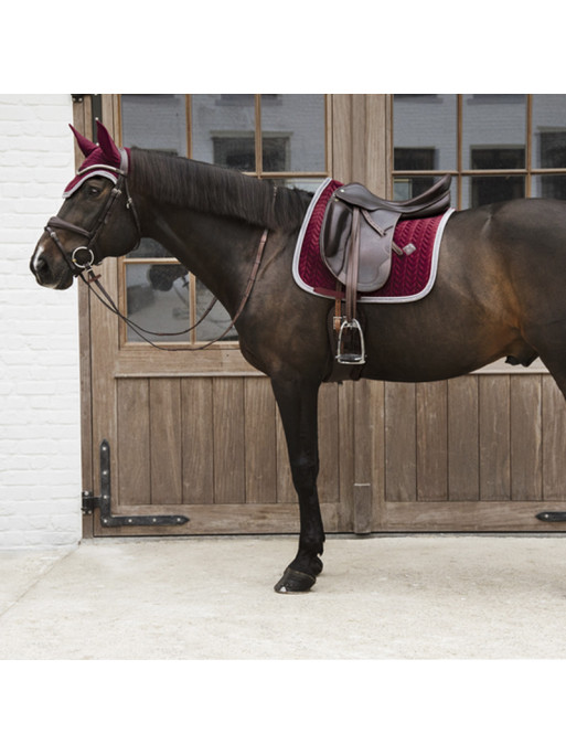 Tapis de selle Velvet Contrast dressage Kentucky Tapis de selle Velvet Contrast dressage Kentucky
