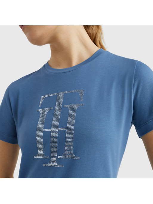 T-Shirt TH Rhinestone Tommy Hilfiger Equestrian T-Shirt TH Rhinestone Tommy Hilfiger Equestrian