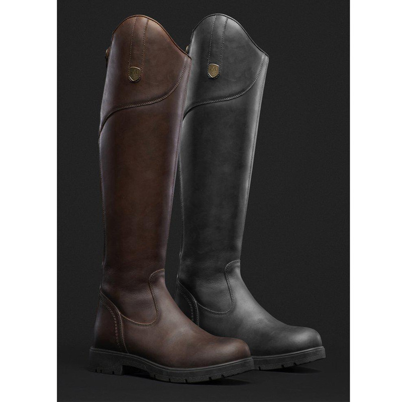 Test de la botte d'équitation Mountain Horse Cumberland marron pour femme