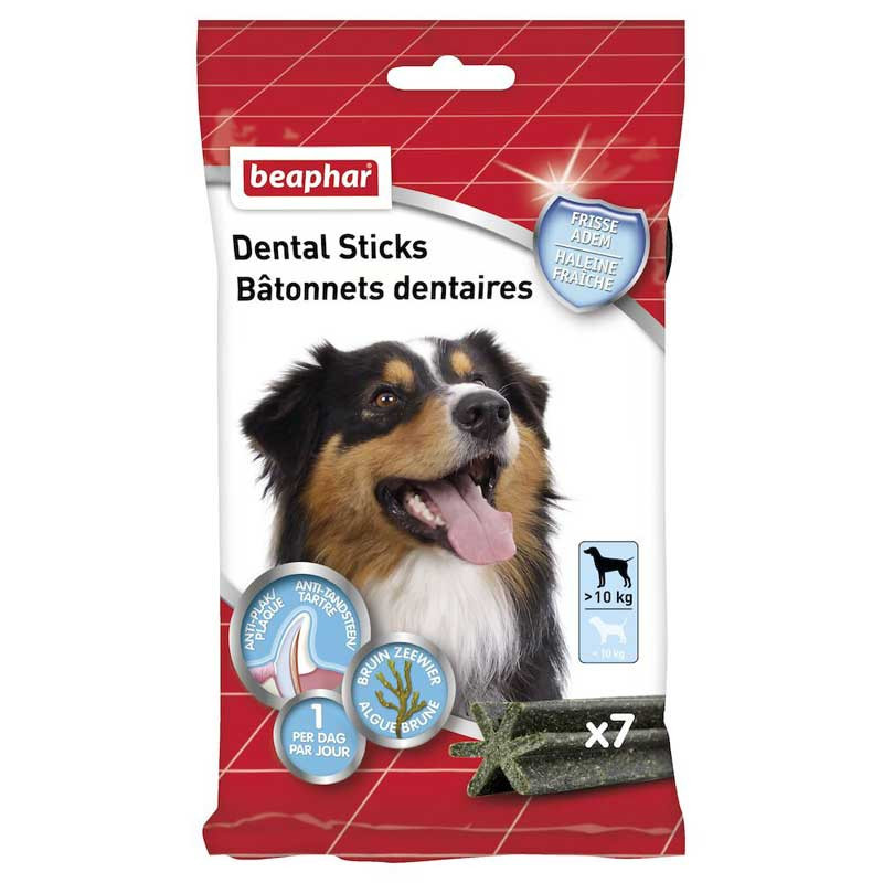 Bâtonnets dentaires pour chien Beaphar