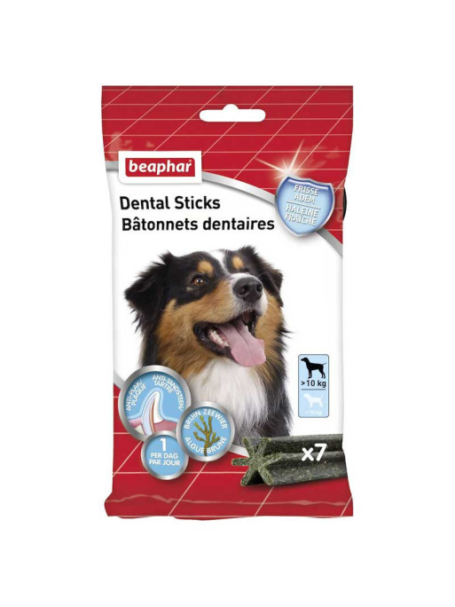 Bâtonnets dentaires pour chien Beaphar