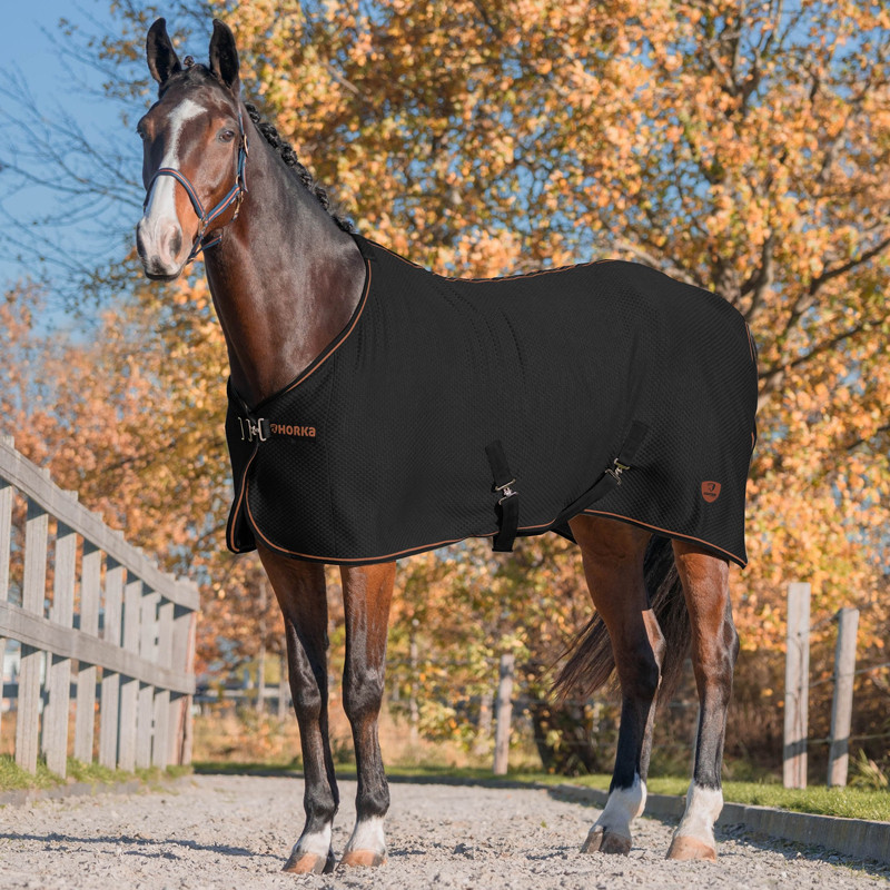 Couverture polaire chamoise bamboo Horka