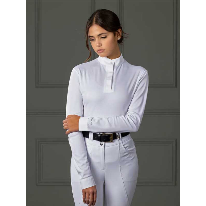 Chemisier Femme GRACE KARIN à Col Rond Et Manches Longues | Style élégant Et Décontracté | Pour Bureau Et Occasions